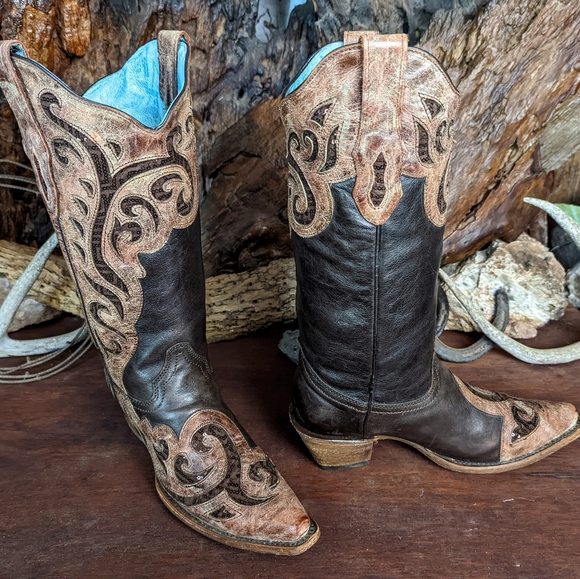 Corral cowboy boots 9M - Picture 10 of 10